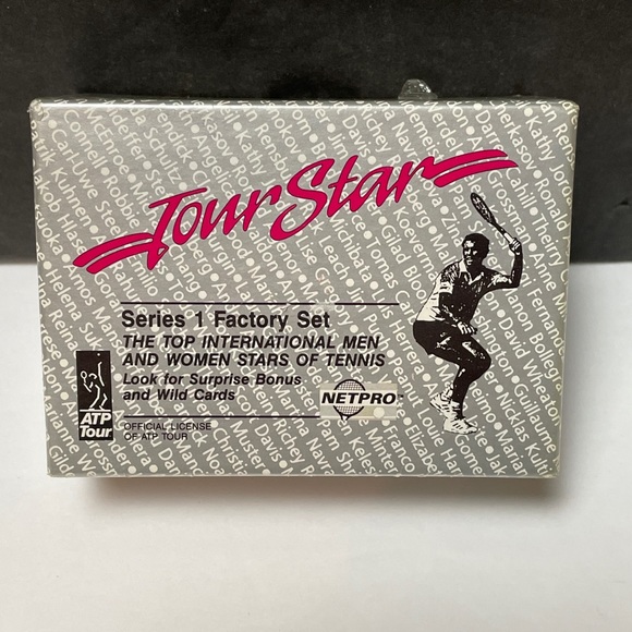 1991 Tour Stars Tennis Set sealed Netpro
